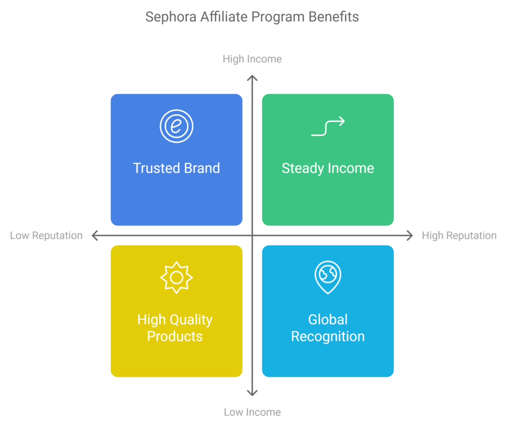 Sephora Affiliate Program Benefits