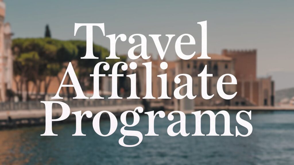 Travel Affiliate Programs